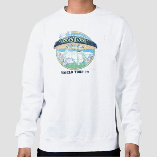 Sweatshirt White Vintage World Tour 79 Arcteryx