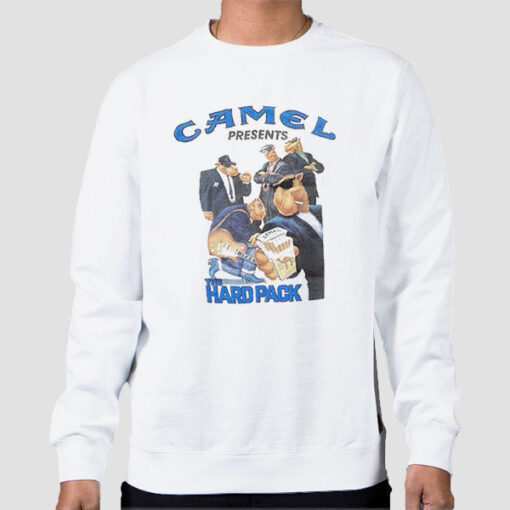Sweatshirt White Vintage the Hard Park Camel Joe
