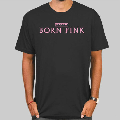 T Shirt Black Inspired Blackpink Born Pink