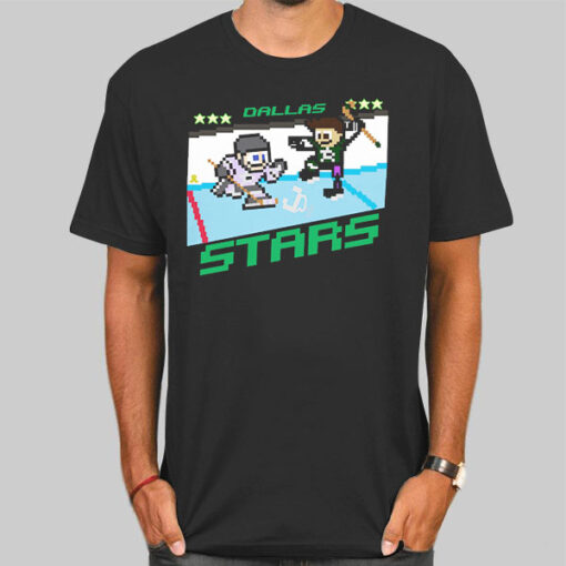 Nintendo Game Dallas Stars Hockey Shirt