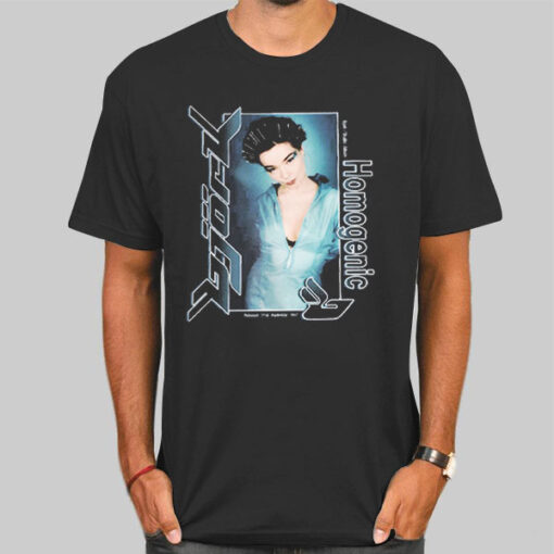 Vintage Album Bjork Homogenic Shirt