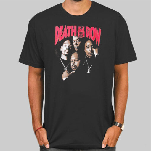 Vintage Hip Hop Rapper Death Row Shirt
