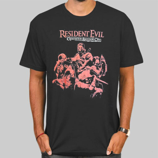 Vintage Operation Racoon City Resident Evil Shirt