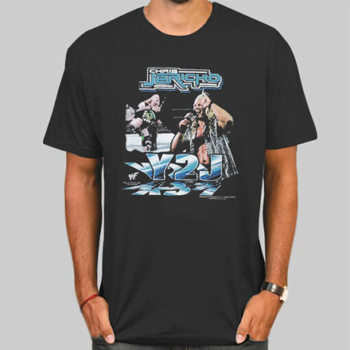 Vintage Y2j WWF Chris Jericho T Shirt