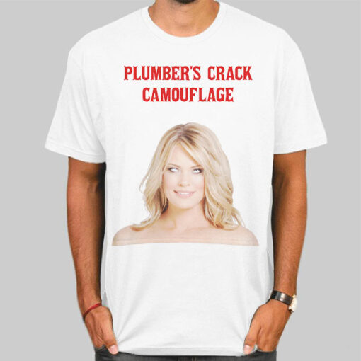 Funny Plumbers Crack Camouflage Shirt