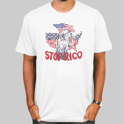 Holding a Flag Stop Rico Shirt