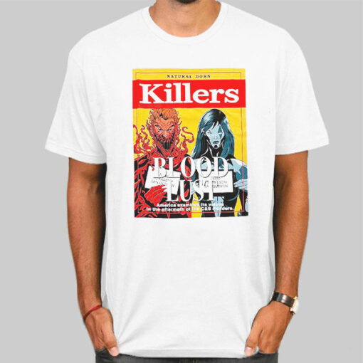 Poster Blood Lusi Natural Born Killers T Shirt