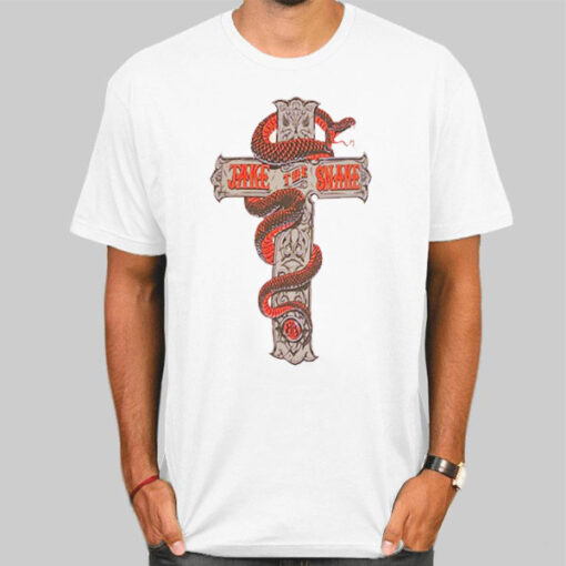 Vintage Cross the Jake Snake Shirt