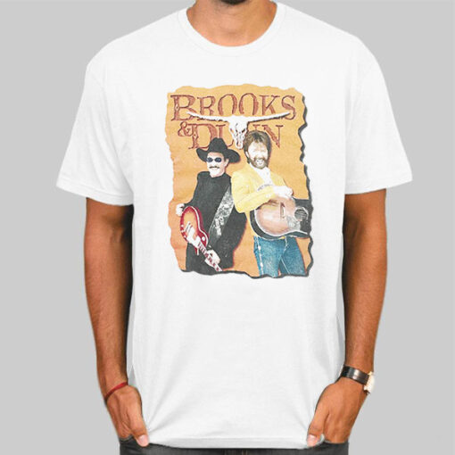 Vintage Guitarist Brooks and Dunn T Shirt