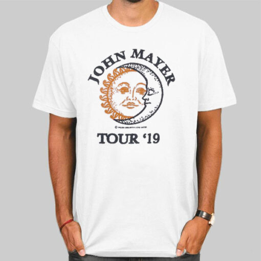 Vintage Tour '19 John Mayer T Shirts