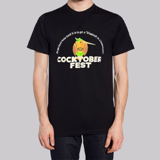 Get a Woodkock Fest Cocktober Shirt
