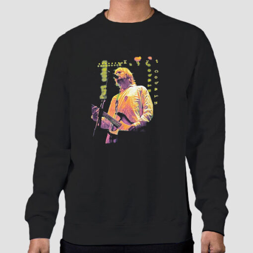 Sweatshirt Black Concert 2004 Kurt Cobain Vintage