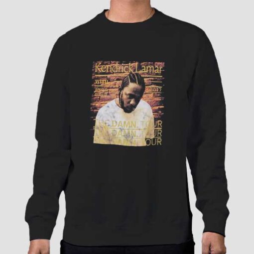 Sweatshirt Black Vtg Damn Tour Kendrick Lamar