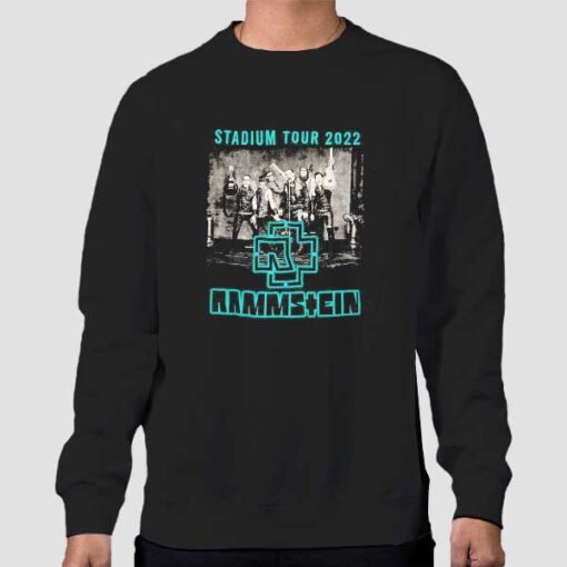Sweatshirt Black Vtg Stadium Tour 2022 Rammstein