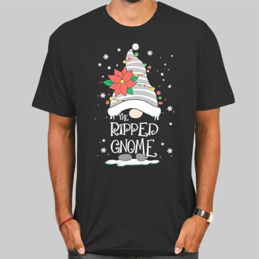 The Ripped Gnome Christmas Shirt