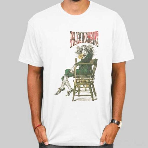 Angry Chair Alice in Chains Vintage Shirt