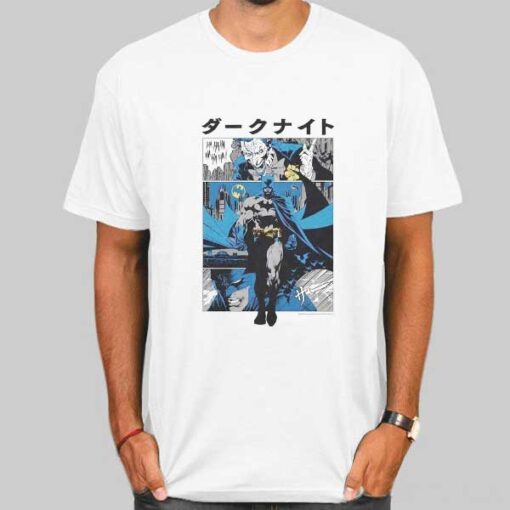 Dc Comic Batman Manga Panel Shirt