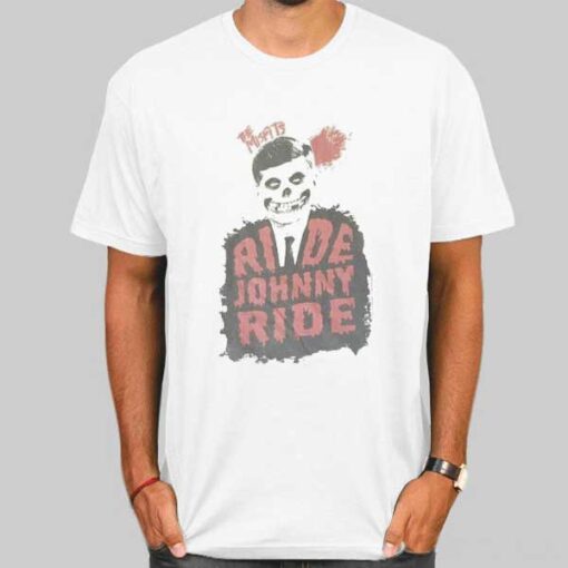 Ride Johnny Ride Vintage Misfits T Shirt