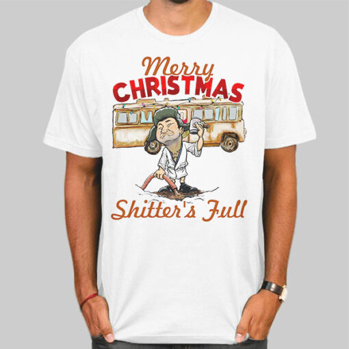 Shitters Full Picture Funny Christmas Shirt