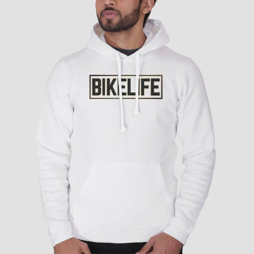 Funny Logo Bike Life Hoodie