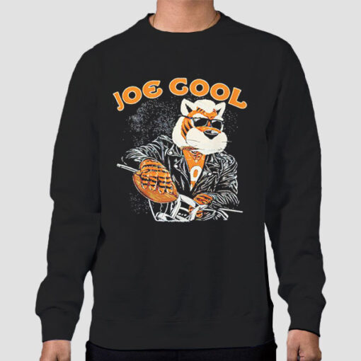 Sweatshirt Black Aesthetic Tiger Joe Cool