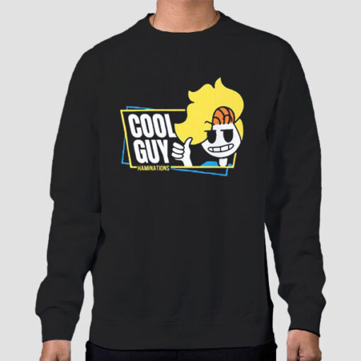 Sweatshirt Black Inspired Cool Guy Ham Haminations