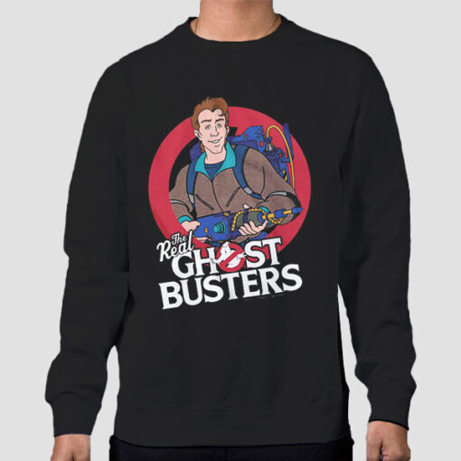 Sweatshirt Black Venkman the Real Ghostbuster