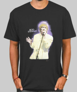 Concert Night Vintage Rod Stewart T Shirt