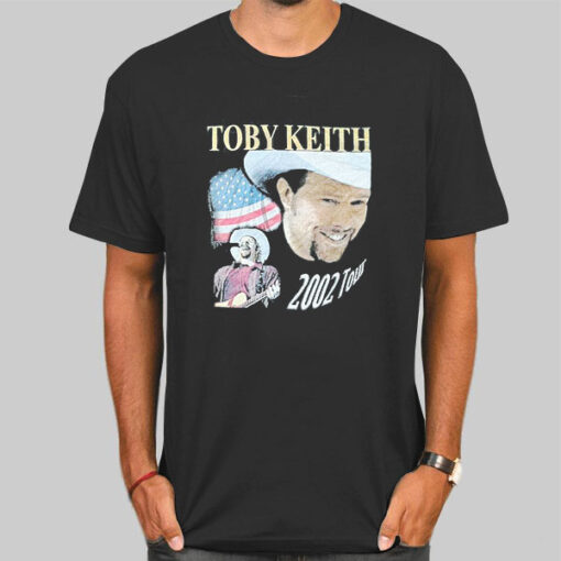 Vintage Tour 2002 Toby Keith Tshirts