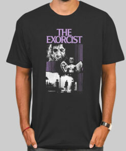 Vtg Horror Movie Crime Exorcism Shirt