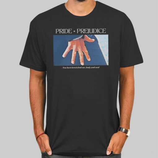 Vtg Pride and Prejudice Hand Scene Shirt