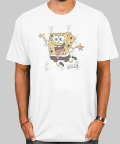 Vintage Funny Cartoon Spongebob Shirt