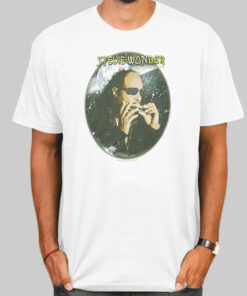 Vintage Singer Stevie Wonder T Shirt
