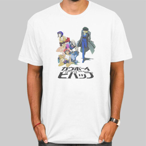 Vtg Characters Anime Cowboy Bebop Shirt