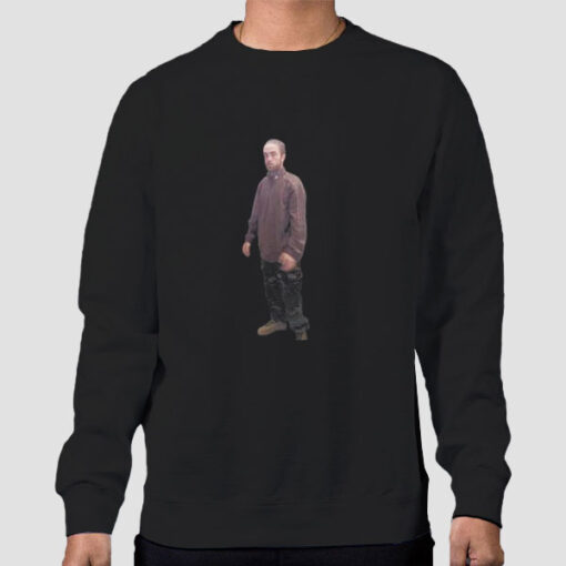 Sweatshirt Black Robert Pattinson Brown Tracksuit Funny Shirt