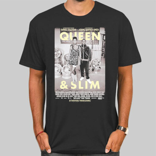 Graphic in Theaters Thanksgiving Queen and Slim T Shirt