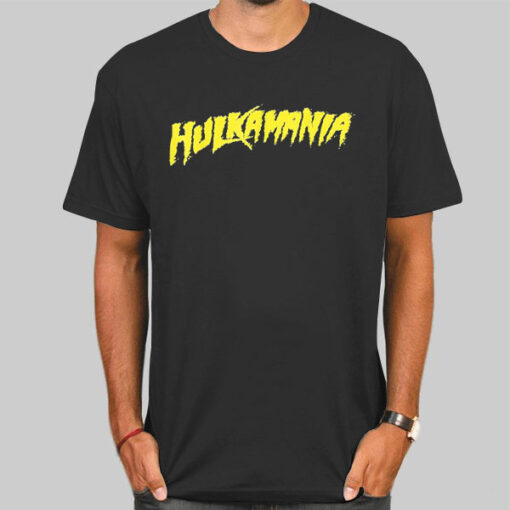 Vintage Metal Logo Hulkamania T Shirt