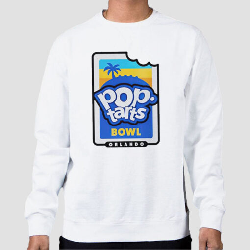 Sweatshirt White Logo Pop Tarts Bowl Orlando