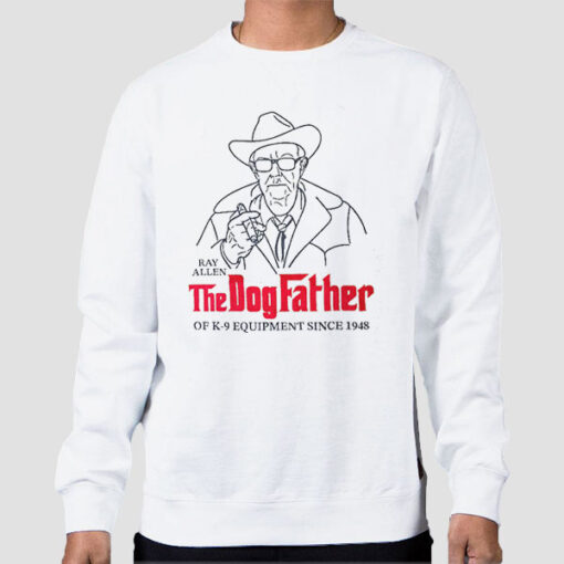 Sweatshirt White Vtg 90s the Dog Father Ray Allen Shirt