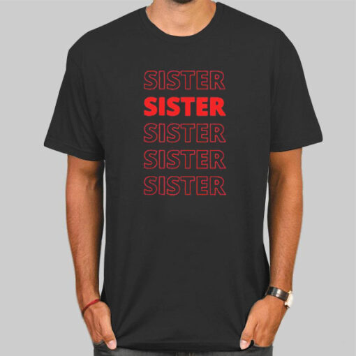 Funny Sister Siblings Aesthetic Shirt