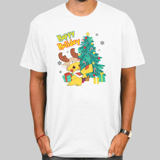 Pokemon Christmas Happy Holidays Shirt