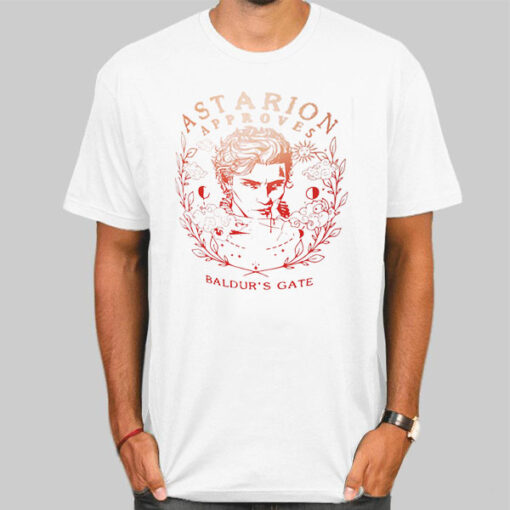 Vintage Astarion Approves Baldur's Gate Shirt