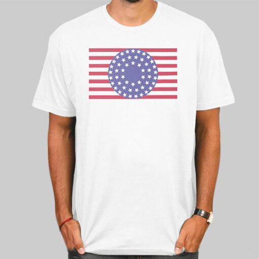Vtg Universe Watchmen American Flag Shirt