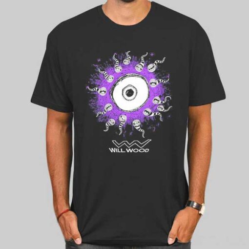 Will Wood Purple Eye Leftover Shirt