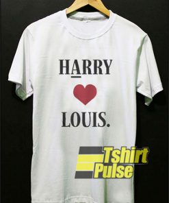 Funny Harry Loves Louis Font shirt